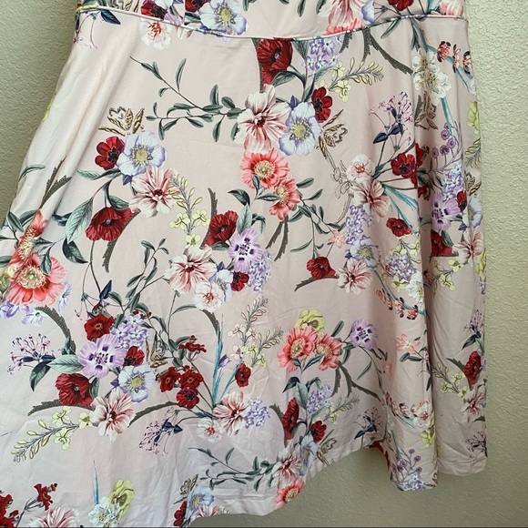 City Chic Blush Floral Daytime Diva Dress size 20 - Picture 6 of 12